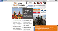 Desktop Screenshot of bimbinviaggio.it